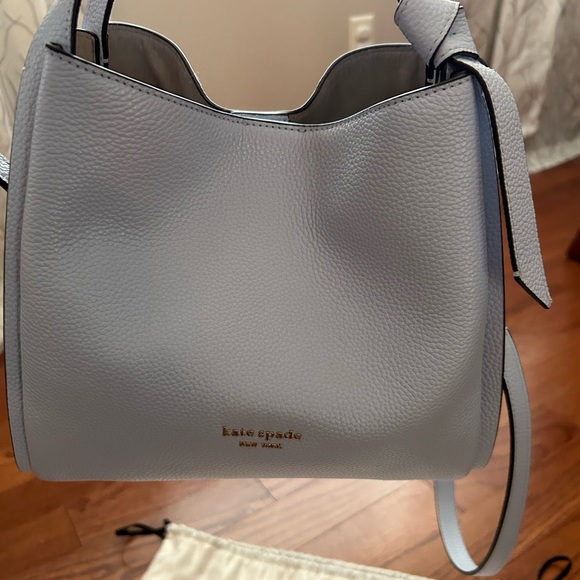 Light blue Kate Spade shoulder bag.  It is in excellent, like new condition. - Picture 2 of 5